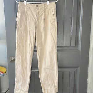 A new day khaki pants. Size six from Target
